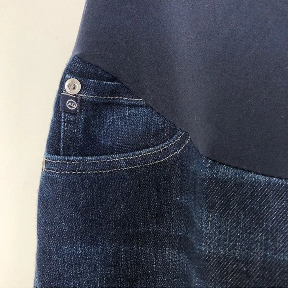Ag Adriano Goldschmied Dark Wash Maternity Bootcut Jean Size 29 - Picture 6 of 14